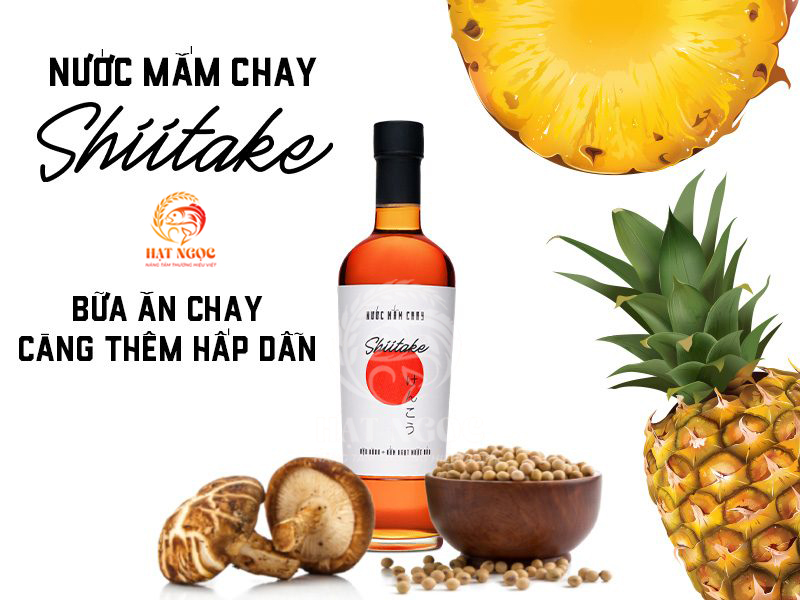 Nước mắm chay shiitake